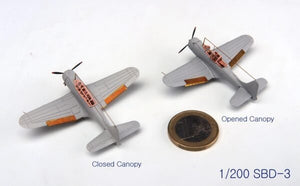 MK1 Design MS-20018 WW II USS DECK PLANE SET for CV-6 Enterprise 1/200 – immagine 18