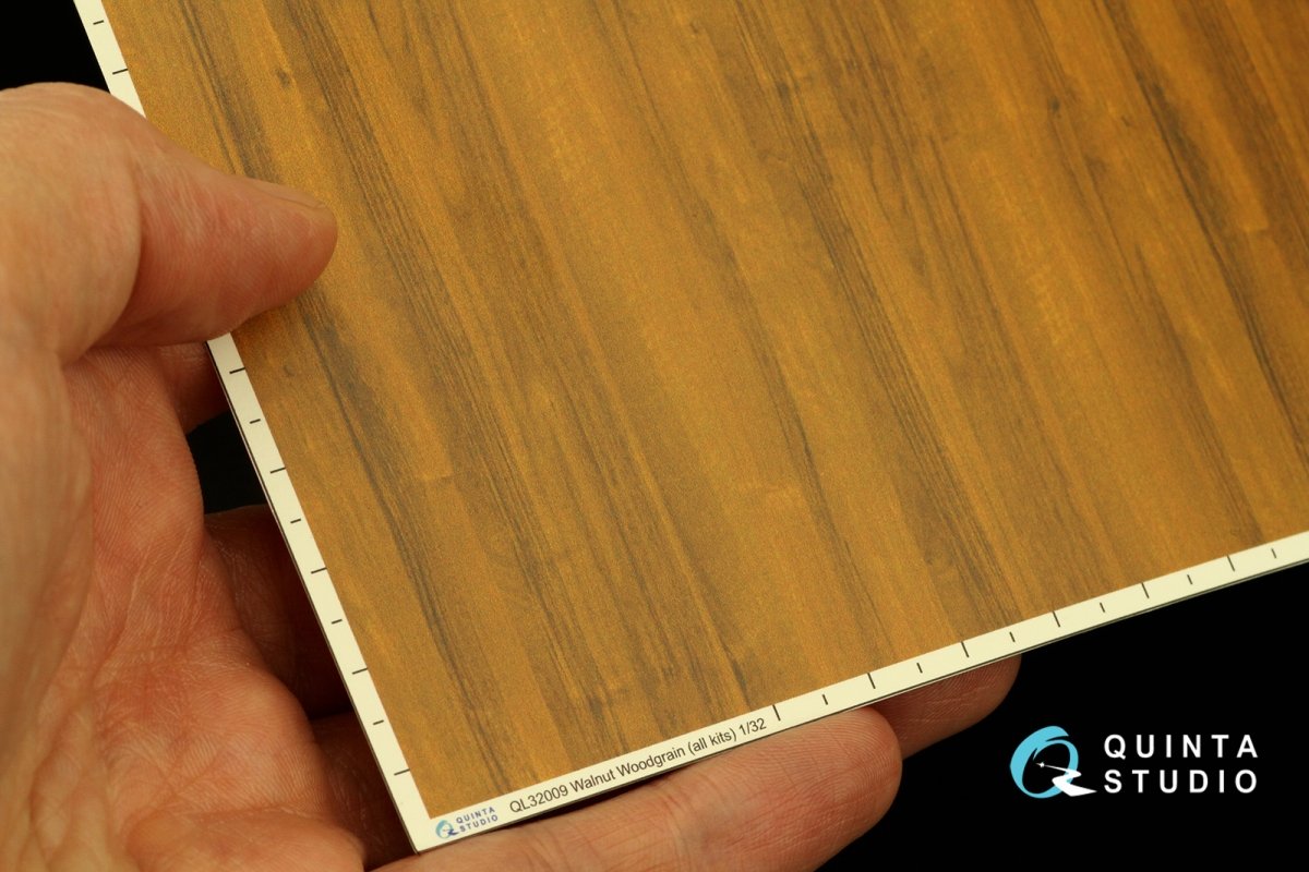 Quinta Studio QL32009 Walnut Woodgrain (all kits) 1/32 – immagine 2
