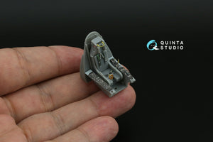 Quinta Studio QD48620 A-4F Skyhawk 3D-Printed &amp; coloured Interior on decal paper ( Hobby Boss ) 1/48