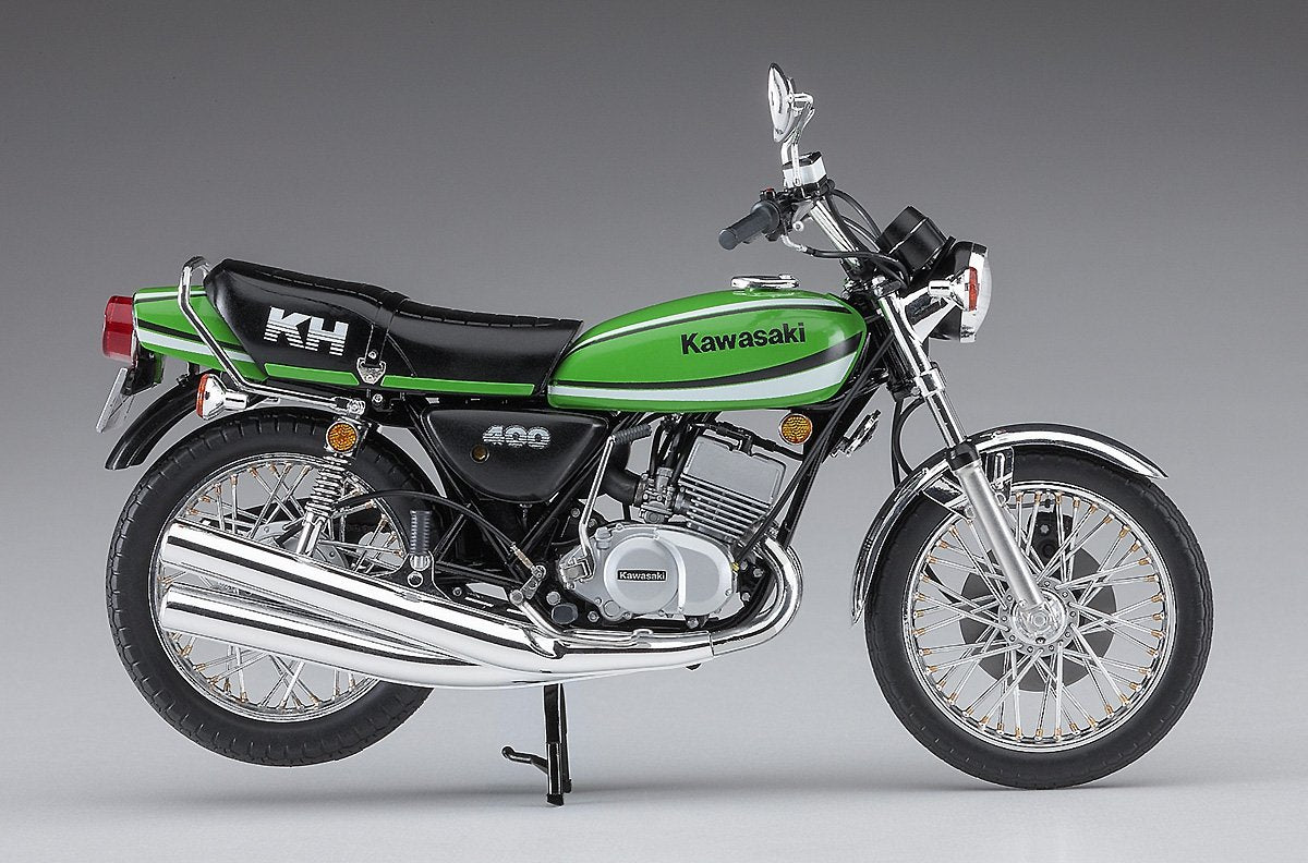 Hasegawa 21506 (BK6) KAWASAKI KH400-A7 1/12 – immagine 2