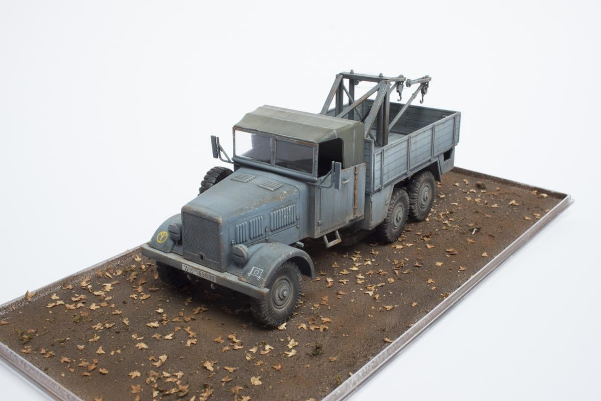 IBG 35006 Einheitsdiesel with Bilstein recovery crane 1/35 – Bild 6