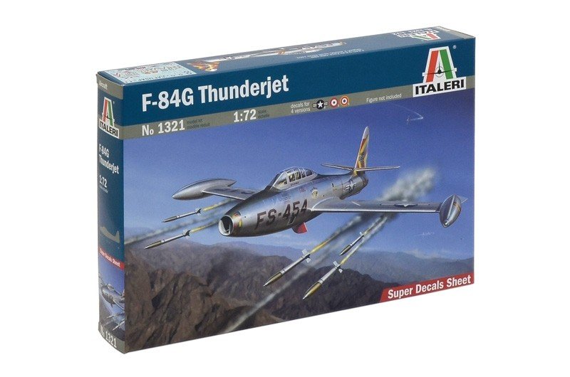 Italeri 1321 Republic F-84 G Thunderjet 1/72 – zdjęcie 2