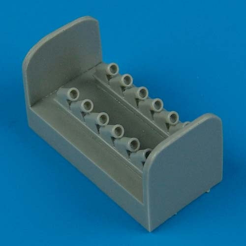Quickboost QB72249 Spitfire Mk.XIV exhaust - Round 1/72