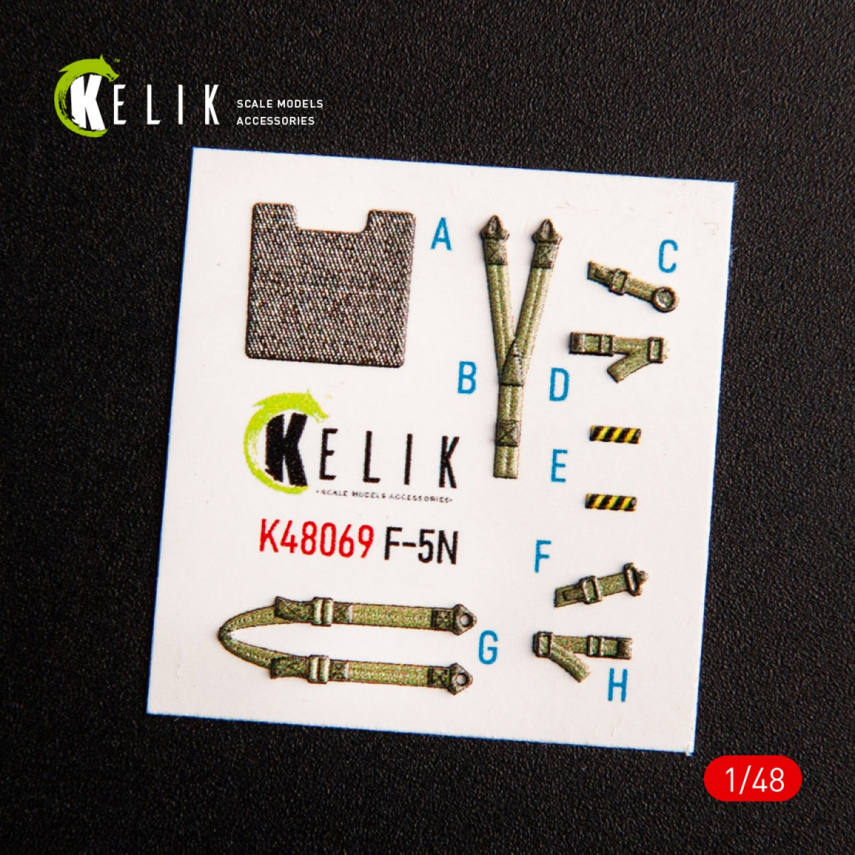 KELIK K48069 F-5N INTERIOR 3D DECALS FOR AFV CLUB KIT 1/48 – immagine 3