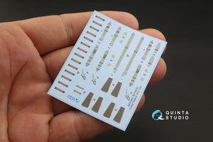Quinta Studio QD32063 Bf 110C/D 3D-Printed &amp;amp; coloured Interior on decal paper (for Dragon kit) 1/32 – Bild 5