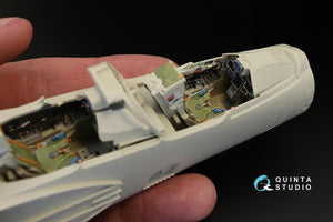Quinta Studio QD32014 Mirage 2000B-5 (2000-5BGM Mk2) 3D-Printed &amp;amp; coloured Interior on decal paper (for Kitty Hawk kit) 1/32 – Bild 7