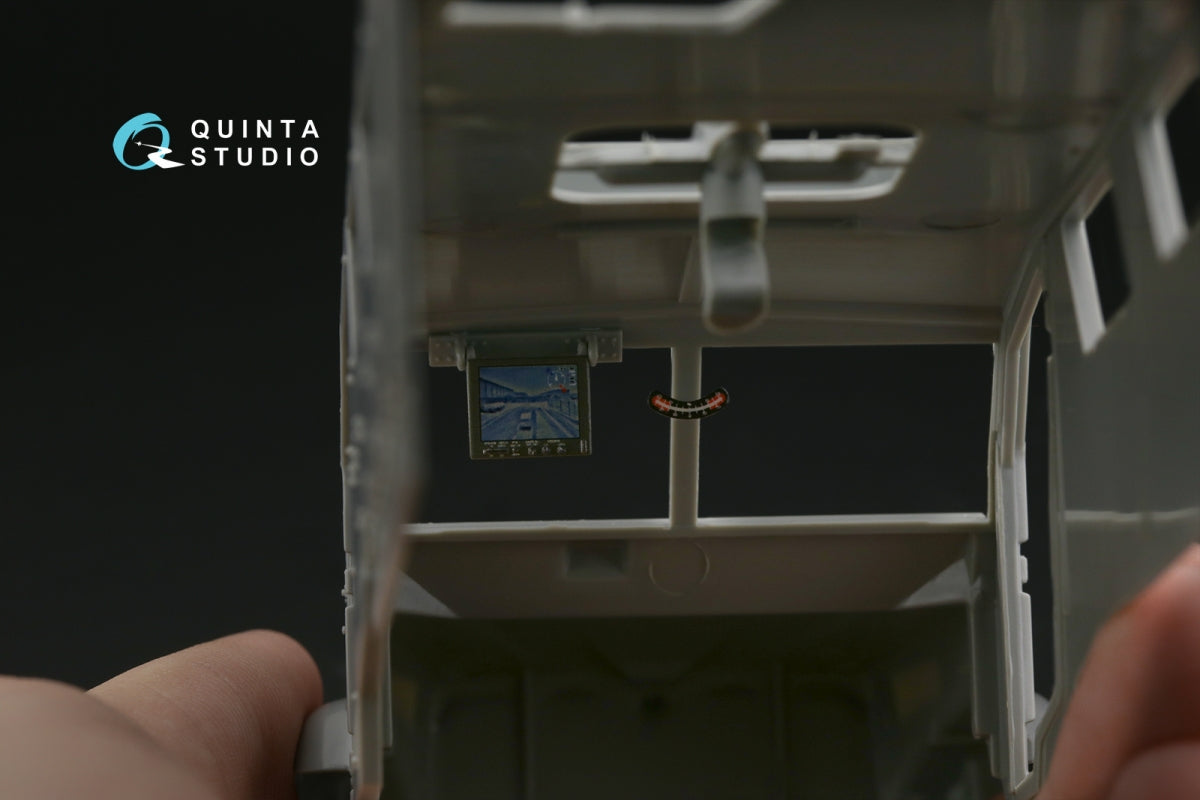 Intérieur imprimé en 3D et coloré sur papier décalcomanie Quinta Studio QD35096 M1224 MaxxPro MRAP (Kinetic) 1/35 – image 11