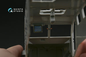Intérieur imprimé en 3D et coloré sur papier décalcomanie Quinta Studio QD35096 M1224 MaxxPro MRAP (Kinetic) 1/35 – image 11
