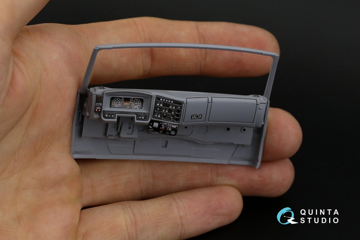 Quinta Studio QD35053 KAMAZ 65115 Dump truck 3D-Printed &amp;amp; coloured Interior on decal paper ( Zvezda ) 1/35 – zdjęcie 4