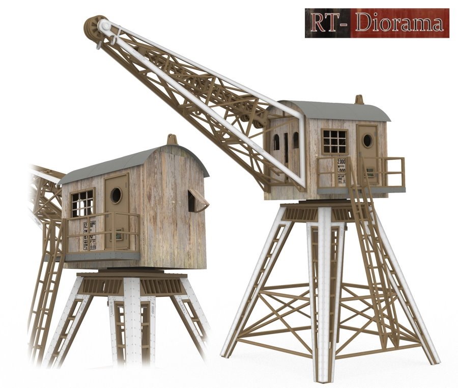 RT-Diorama 35311 12to. Harbor Crane 1/35 – image 2
