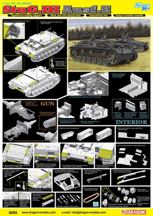 Dragon 6688 StuG.III Ausf.E 1/35 – zdjęcie 5