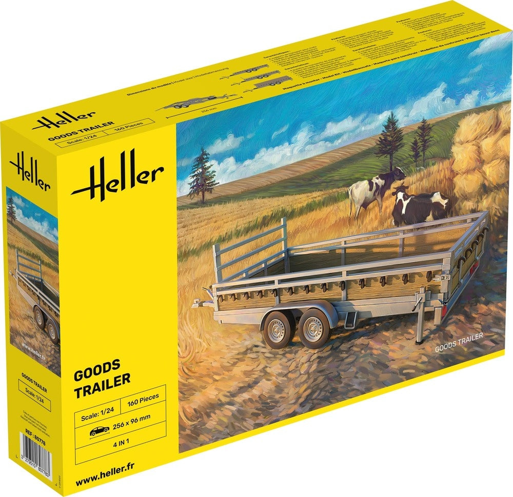 Heller 80778 Goods Trailer 1/24 – Bild 9