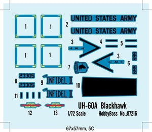 Hobby Boss 87216 UH-60A Blackhawk 1/72 – Bild 3