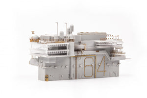 Eduard 53285 USS Constellation CV-64 part 5 - island TRUMPETER 1/350 – imagen 4