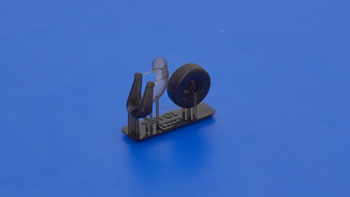 Omask 104816 Ju-88 tail wheel late type 3D print (for ICM) 1/48 – immagine 3