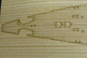 Pontos 35012WD1 DKM Scharnhorst Wooden Deck set Type 1 1/350 – immagine 2