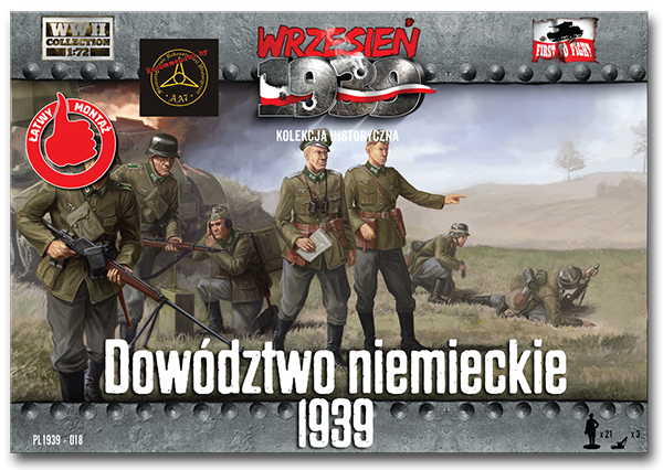 Premier à combattre PL018 - Commandement allemand (1/72)  – image 2