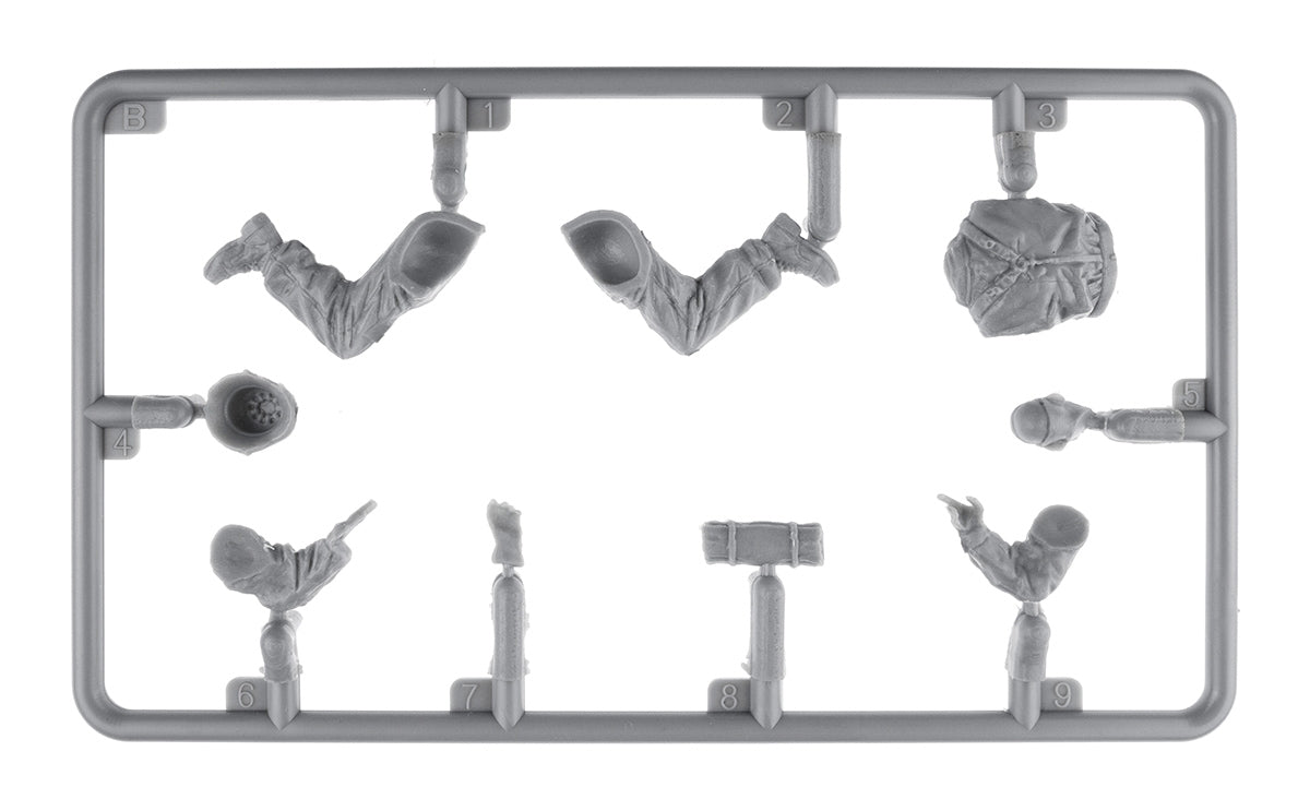 MiniArt 53022 GERMAN TANK RIDERS SET 1. RESIN HEADS 1/35 – Bild 9