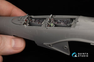Quinta Studio QDS-48370 F-4E tardif sans DMAS Intérieur imprimé en 3D et coloré sur papier décalcomanie (Meng) (Petite version) 1/48 – image 13