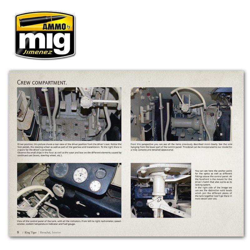 AMMO of Mig Jimenez 6022 KING TIGER - VISUAL MODELERS GUIDE (English) – image 3