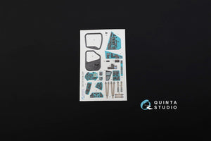 Quinta Studio QD72018 Mi-24P 3D-Printed &amp;amp; coloured Interior on decal paper (for Zvezda kit) 1/72 – immagine 3