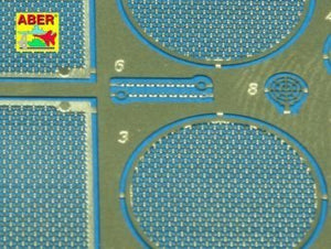 Aber 35G01 Grilles pour char allemand Grilles pour PzKpfw V Ausf.A/D Panther (Sd.Kfz.181) (1/35) – image 3