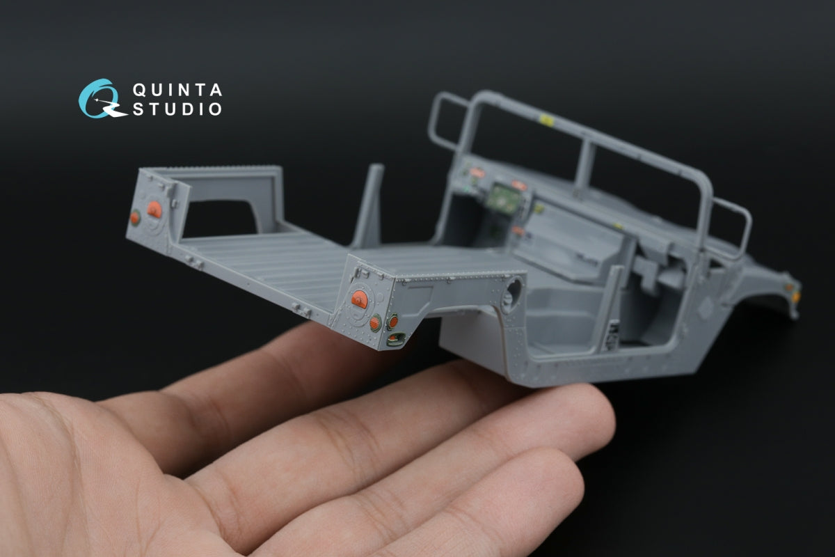 Quinta Studio QD35154 Humvee family 3D-Printed &amp;amp; colored Interior on decal paper (ICM) 1/35 – image 6