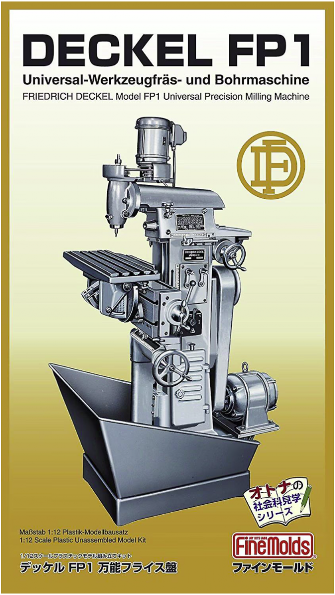 Fine Molds 15502 Universal Werkzeug-Fras- und Bohrmaschine Deckel FP1 1/12