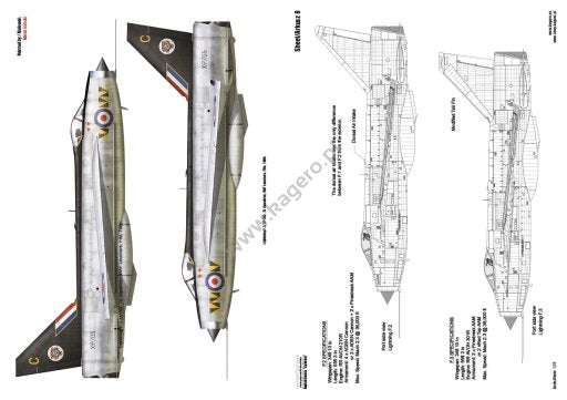 Kagero 7132 English Electric Lightning EN/PL – imagen 3