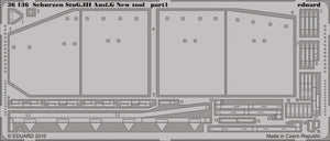 Eduard 36136 Schürzen StuG. III Ausf. G new tool 1/35 Dragon – immagine 2