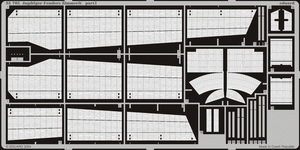 Eduard 35705 Zimmerit Jagdtiger fender 1/35 Dragon