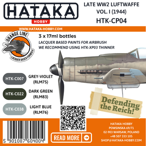 Hataka Hobby HTK-CP04 Late WW2 Luftwaffe vol. I (1944) – Bild 2