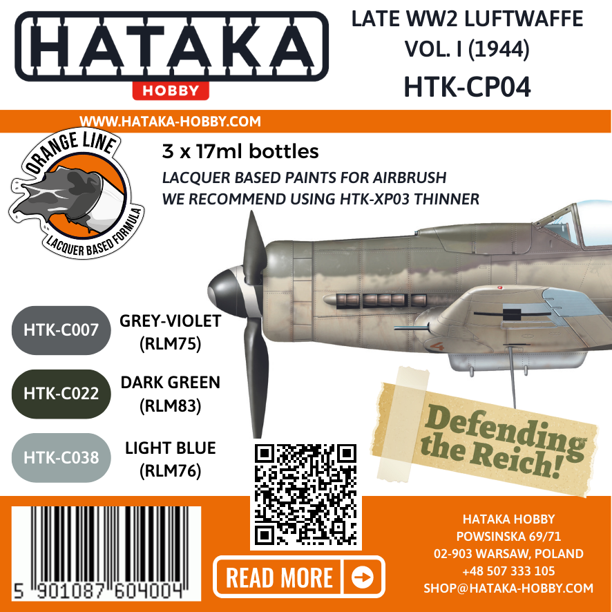 Hataka Hobby HTK-CP04 Late WW2 Luftwaffe vol. I (1944) – Bild 2