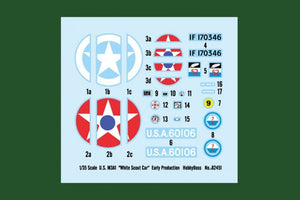 Hobby Boss 82451 U.S. M3A1 White Scout Car Early Production 1/35 – immagine 2