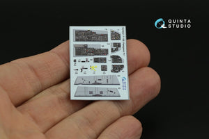 Quinta Studio QD48221 F-16B 3D-Printed &amp;amp; coloured Interior on decal paper (Hasegawa) 1/48 – Bild 8