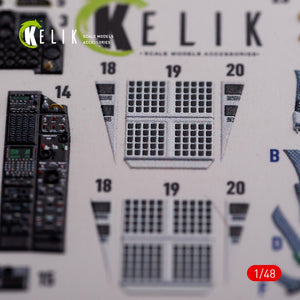 KELIK K48017 A-10C &amp;quot;Thunderbolt&amp;quot; interior 3D decals for Academy kit 1/48 – image 7