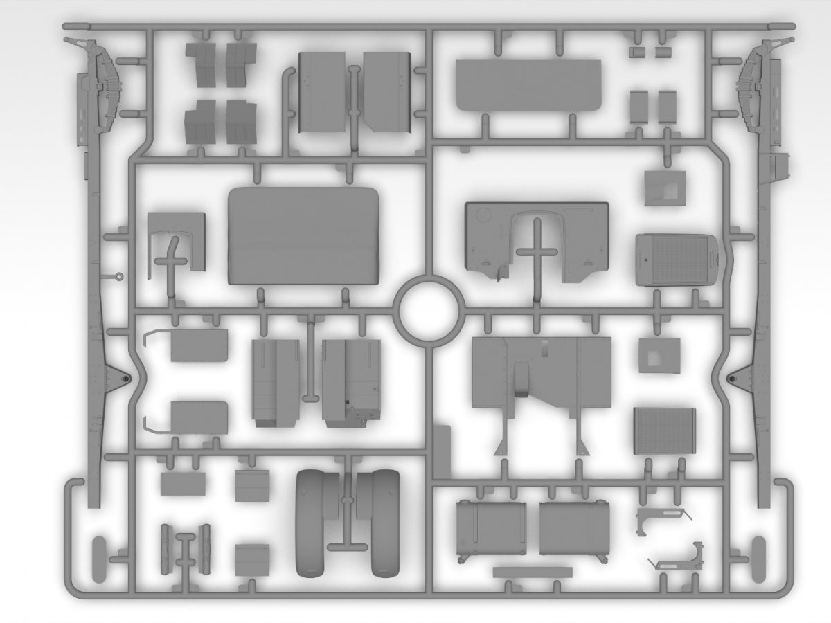 ICM 35603 Monty&amp;#39;s Office Caravan 1/35 – imagen 10