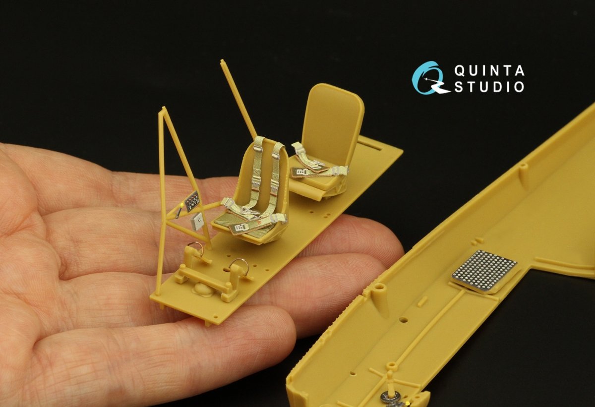 Quinta Studio QD35072 Fi 156C 3D-Printed &amp;amp; coloured Interior on decal paper (Hobby Boss (ex-Tristar)) 1/35 – zdjęcie 7