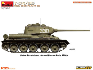 MiniArt 37065 T-34/85 MOD. 1945. PLANT 112. INTERIOR KIT 1/35 – zdjęcie 18