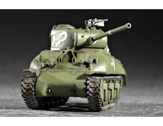 Trumpeter 07222 M4A1(76)W TANK 1/72 – imagen 7