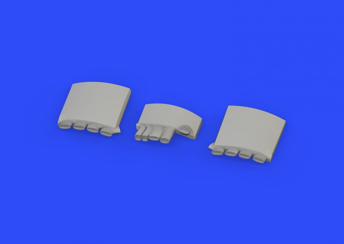 Eduard 648381 Fw 190A exhaust stacks EDUARD 1/48 – Bild 2