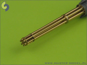 Master AM-32-029 M61 A1 Vulcan - Six-barrelled rotary 20mm cannon - turned barrels with etched barrel clamps 1/32 – Bild 3