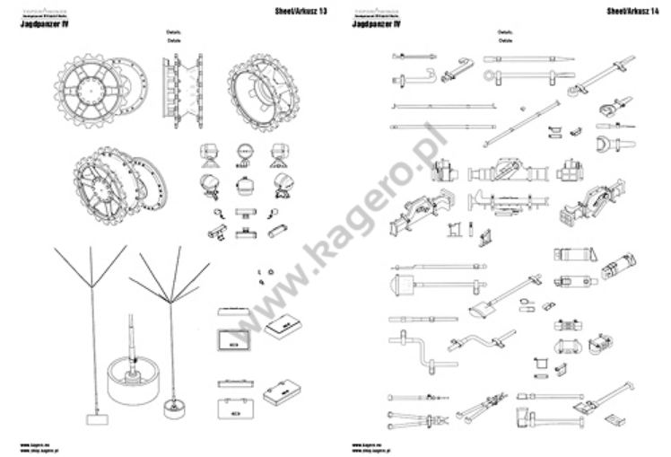 Kagero 7085 Jagdpanzer IV L/48 and L/70 EN/PL – zdjęcie 3
