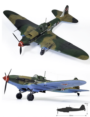 Academy 12357 Il-2m3 Berlin 1945 1/48 – Bild 8