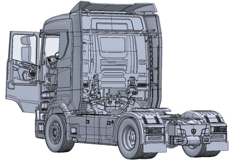 Italeri 3961 Scania S770 4x2 Normal Roof - LIMITED EDITION 1/24 – Bild 7