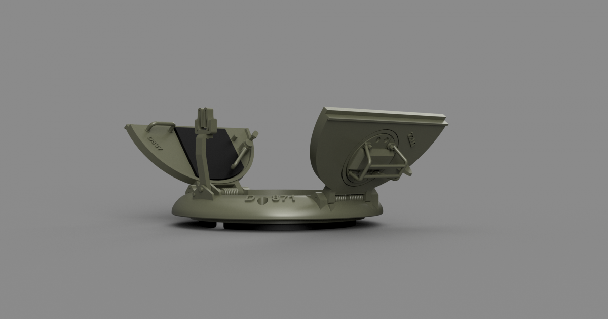 Panzer Art RE35-762 Sherman 75 commander cupola (Final pattern) 1/35 – Bild 3
