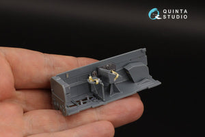 Quinta Studio QD48311 Bf 110C/D 3D-Printed &amp;amp; coloured Interior on decal paper (Eduard) 1/48 – imagen 7