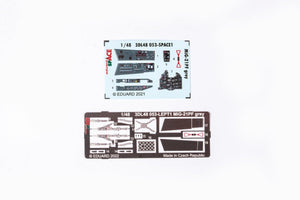 Eduard 3DL48053 MiG-21PF gris SPACE EDUARD 1/48