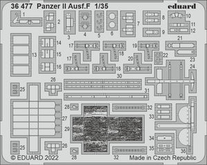Eduard 36477 Panzer II Ausf. F ACADEMY 1/35