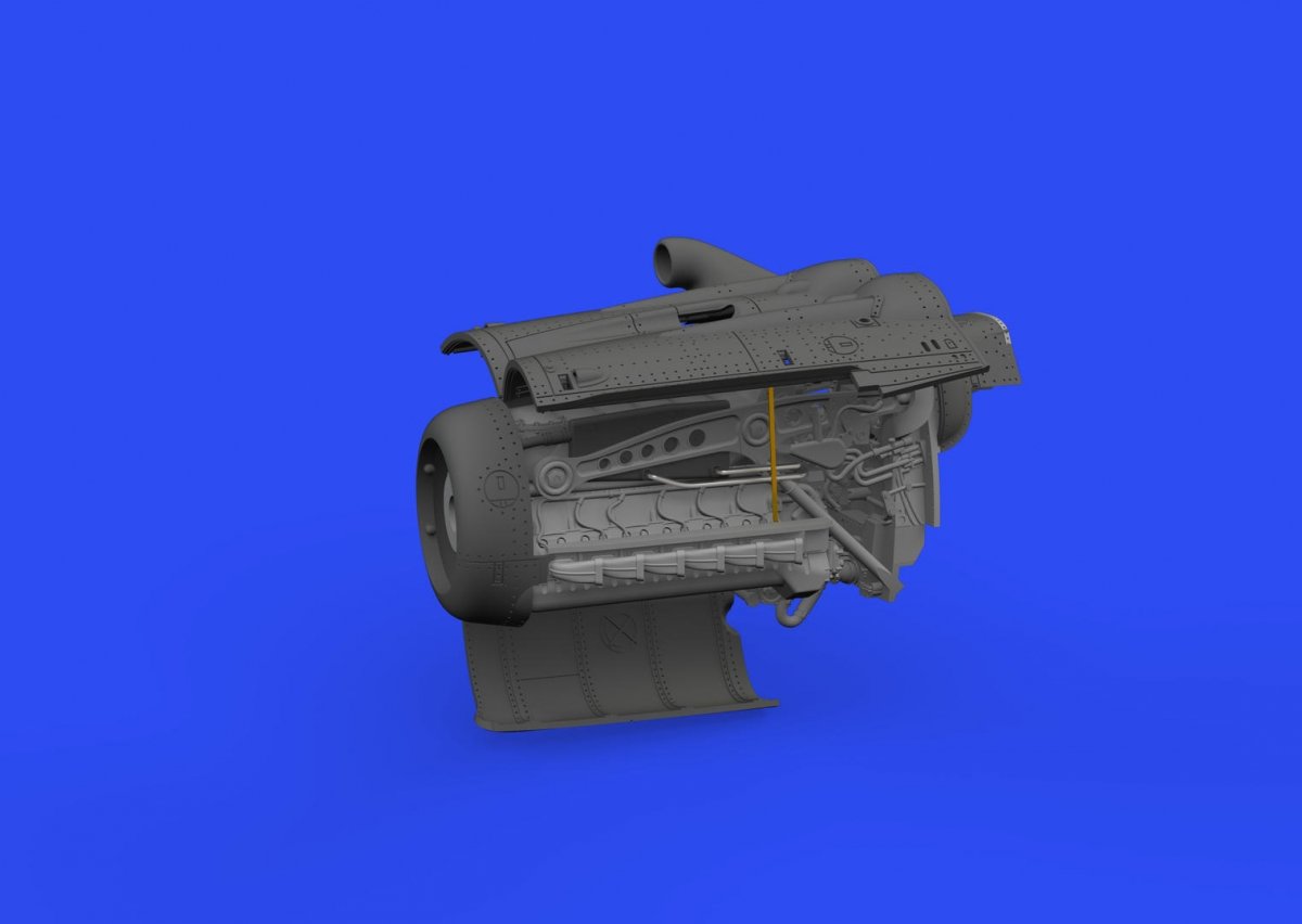 Eduard 672294 S-199 engine PRINT EDUARD 1/72 – zdjęcie 3